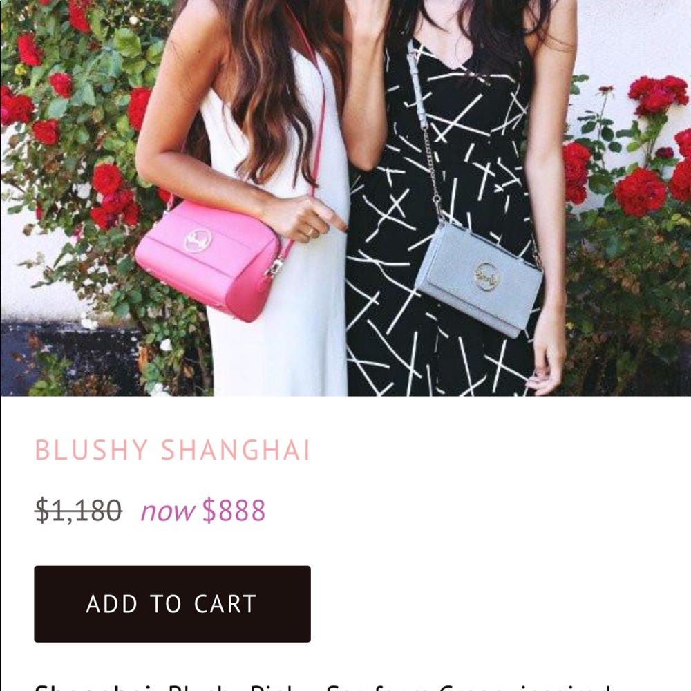 NWOT- Poupe’e de Papier Blushy Shanghai